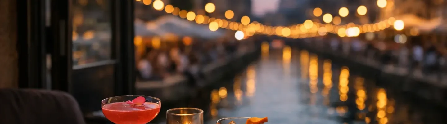Posto romantico per drink a Milano, senza cliché