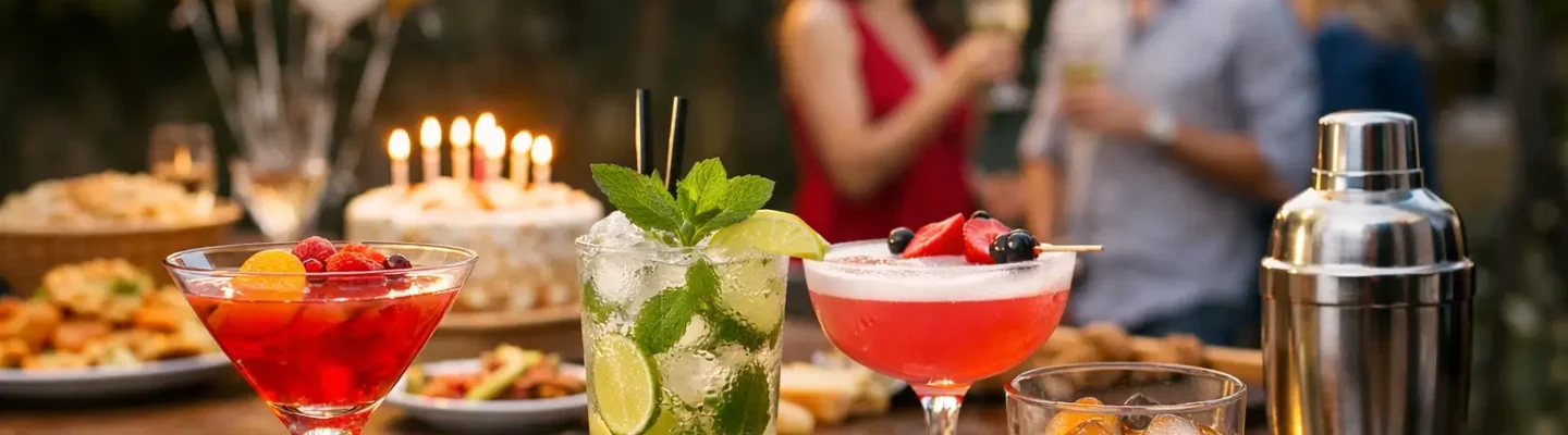 Come organizzare un compleanno con cocktail